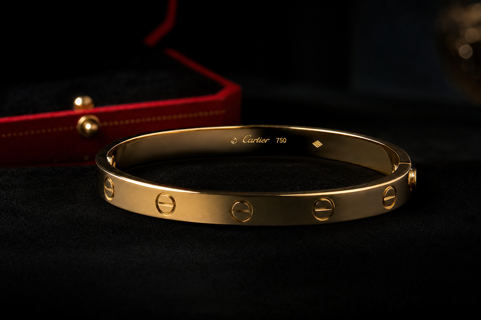 Vintage Cartier authentication hallmarks and stamps