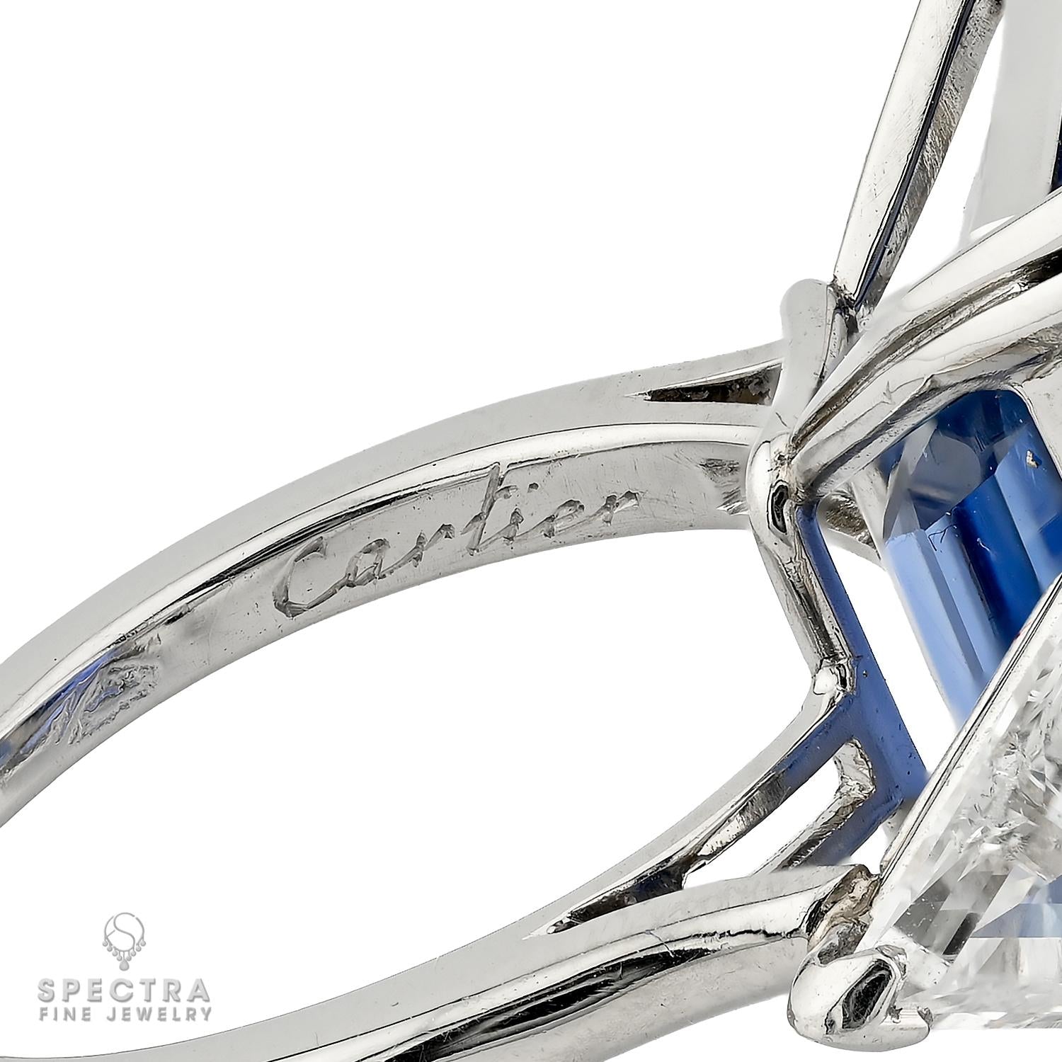 Authentication workflow - examining jewelry hallmarks with loupe